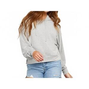 NEW GENTLE FAWN pullover hoodie in light steel grey